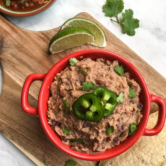 Easy Vegetarian Refried Beans