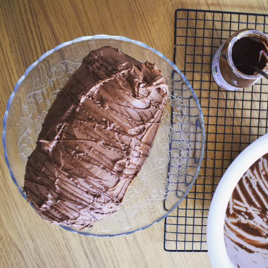 Nutella Loaf Cake