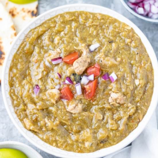 Flame Roasted Pork Green Chile