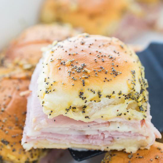 Hawaiian Ham and Cheese Sliders