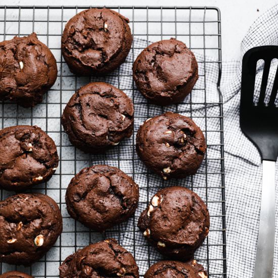 Fudgy Chocolate Cookies