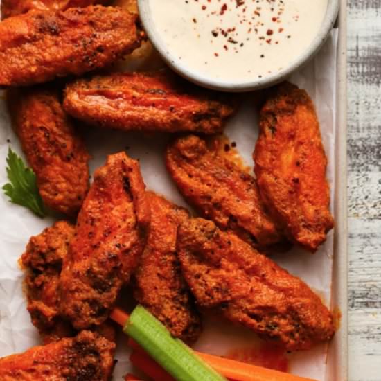 Baked Buffalo Wings