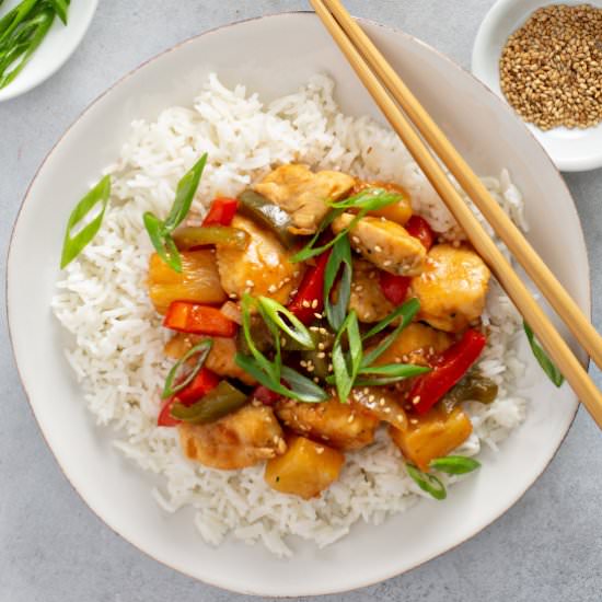 Sweet and Sour Chicken
