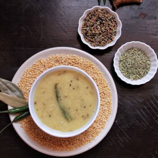 Yellow Lentil Dahl Recipe