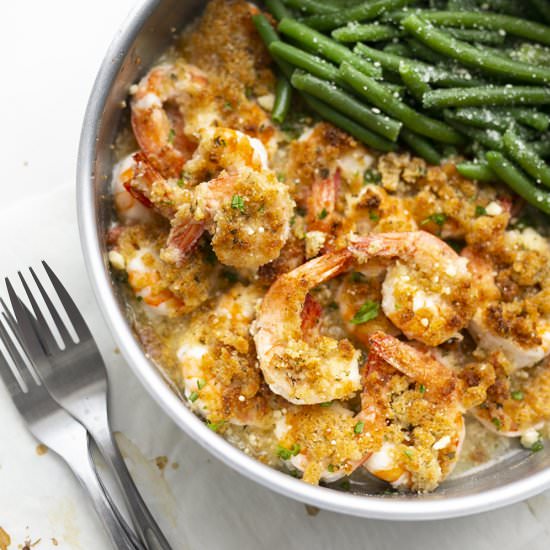 Parmesan Encrusted Shrimp