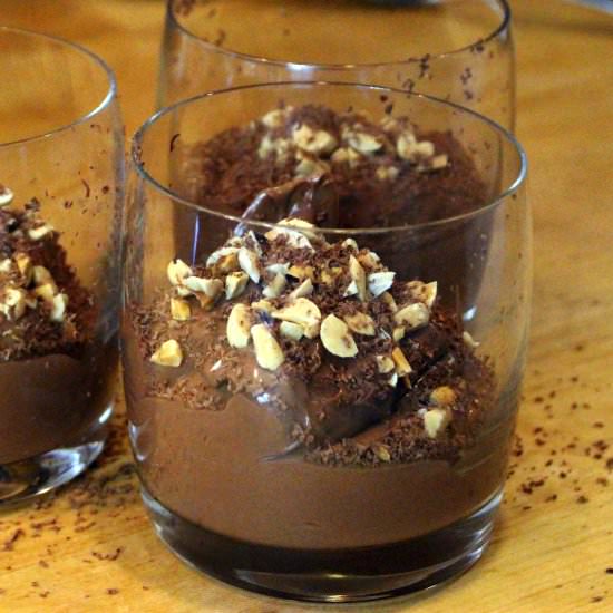 Two Ingredient Chocolate Mousse