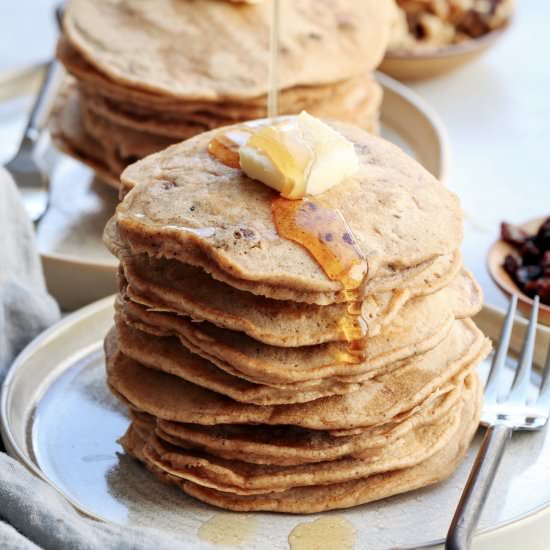 carrot cake pancakes