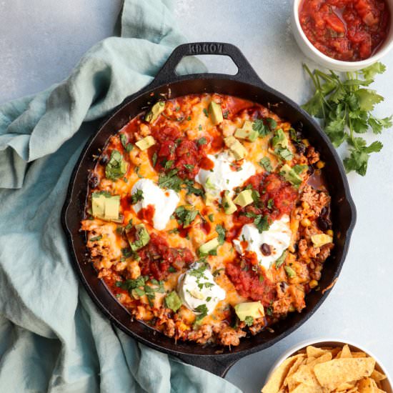 turkey taco skillet