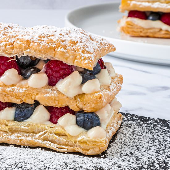 Vegan Mille-Feuille
