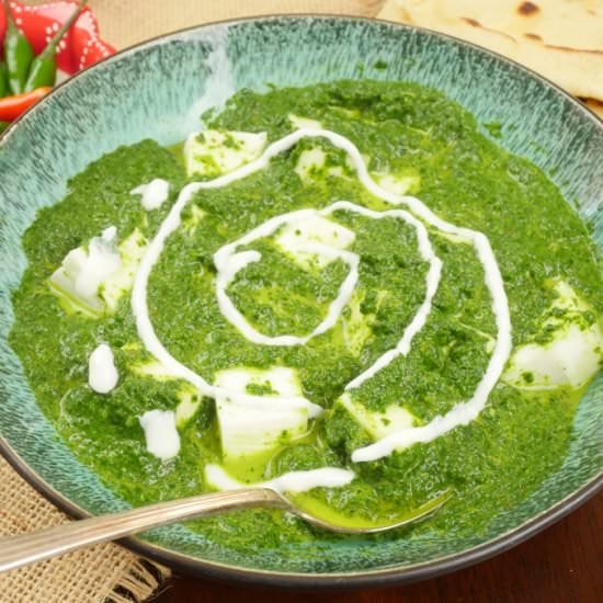 Palak Paneer ~ Homemade & Healthy