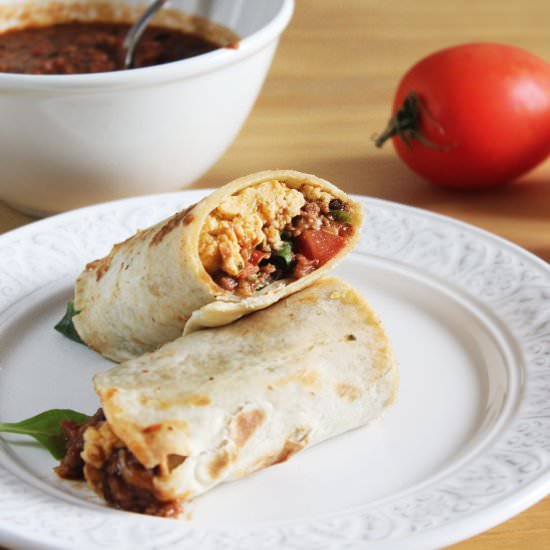 Breakfast burrito
