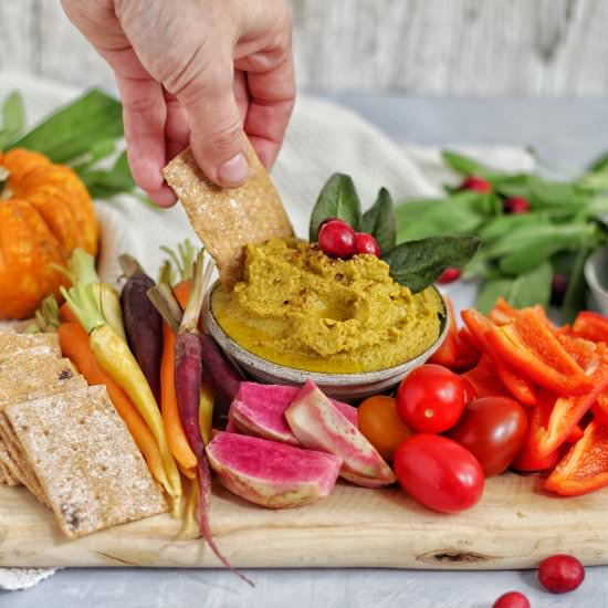 Sage + Pumpkin Hummus