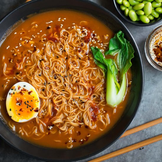 Spicy Vegetarian Ramen