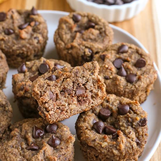 Paleo Vegan Banana Muffins