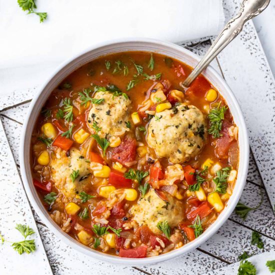 Mexican Meatball Soup