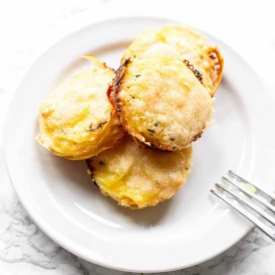 Potato stacks