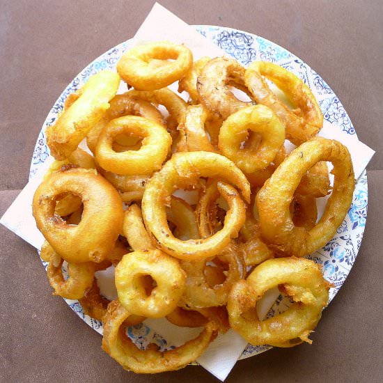 Batter-Fried Onion Rings