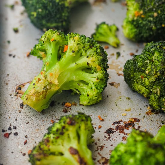 Roasted Frozen Broccoli