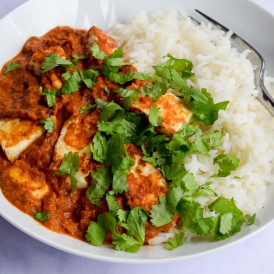 30-Minute Halloumi Tikka Masala