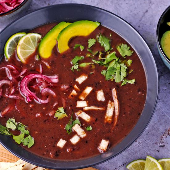 Creamy Black Bean Soup