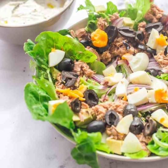 Tuna Caesar Salad