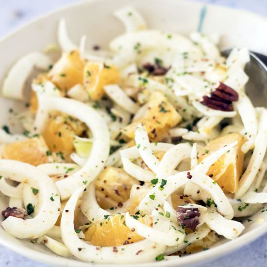 Fennel and orange salad