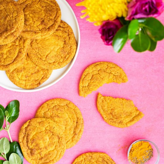 Golden Milk Snickerdoodles