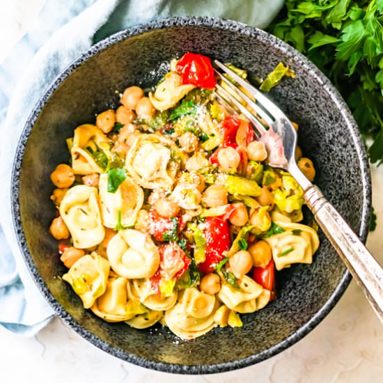 One pot tortellini
