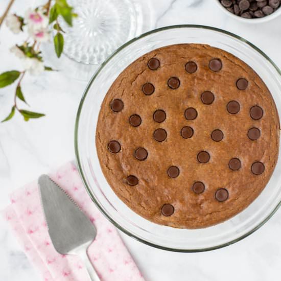 Chickpea Chocolate Chip Cake