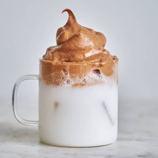 Dalgona Chocolate Milk