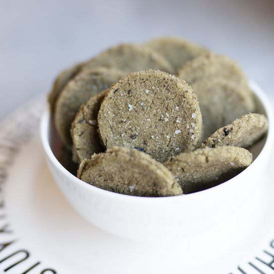 Homemade Seaweed Rice Crackers