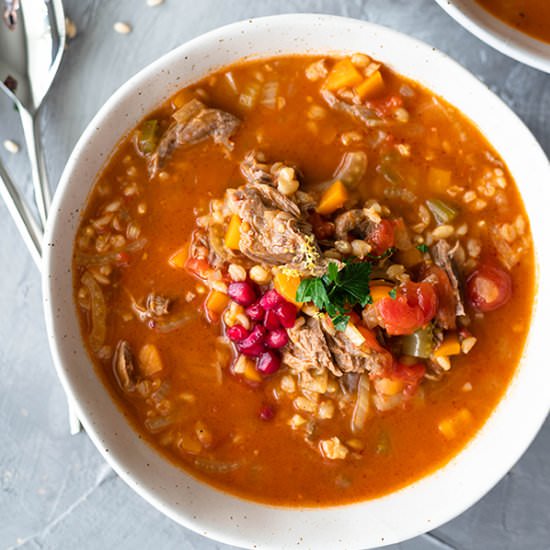 Lamb Shank Soup