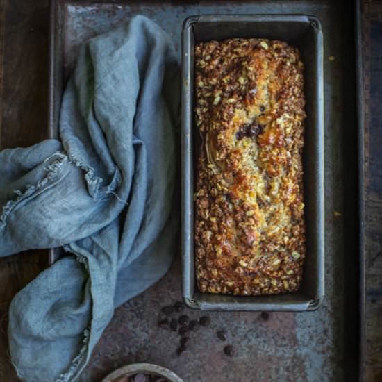 Banana Bread with Chocolate Chips