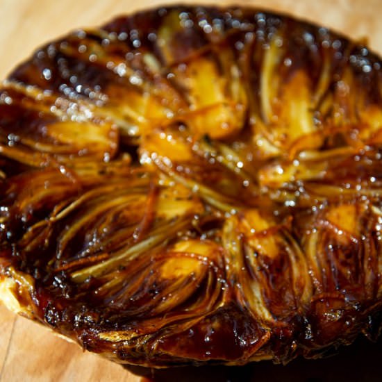 Endive & Orange Tarte Tatin