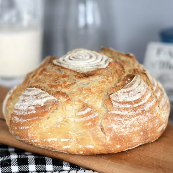 Sourdough Semolina Bread