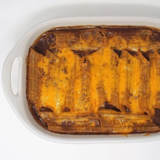 Mexican Beef Manicotti
