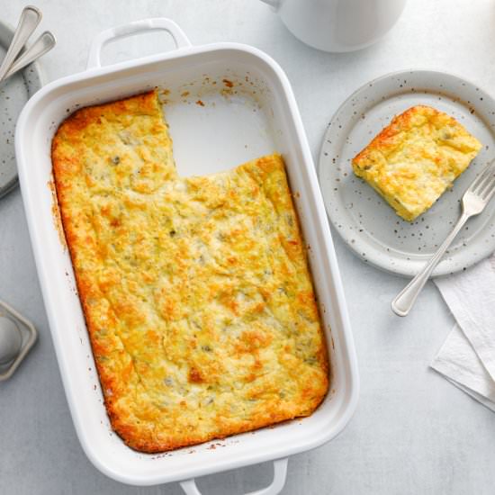 Green Chili Egg Casserole