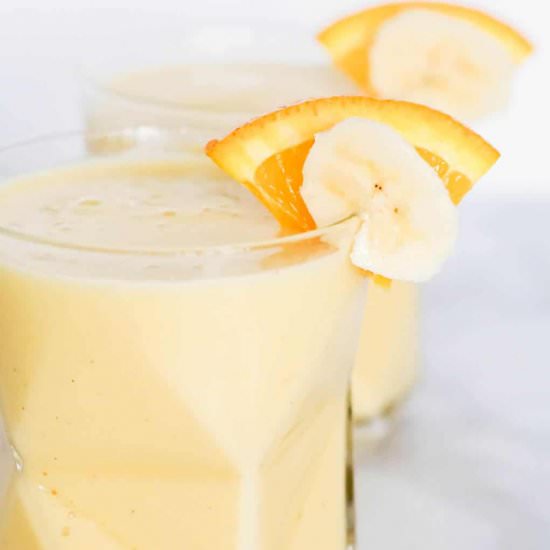 Orange Banana Smoothie