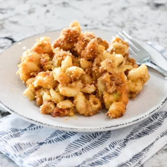 Green Chili Mac & Cheese {Crockpot}