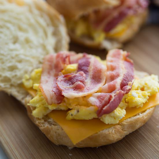 Freezer Breakfast Sandwiches