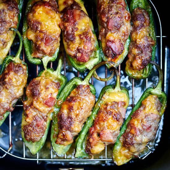 Air Fryer Jalapeno Poppers