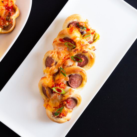 Twisted Hot Dog Buns