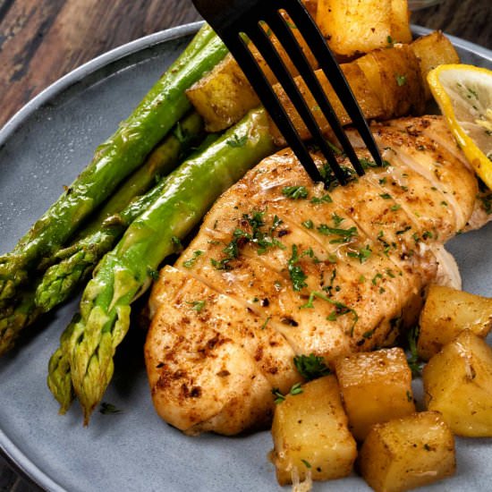 Healthy Oven Baked Chicken Breasts