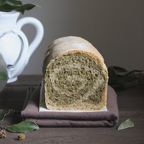 Spinach bread