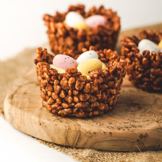Rice Krispies Nests