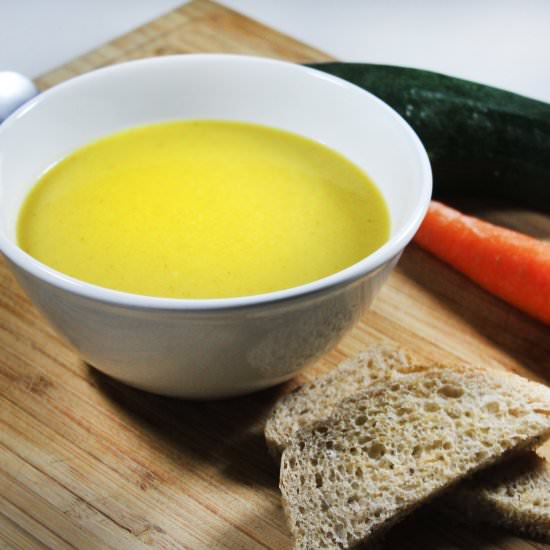Vegetables cream coup