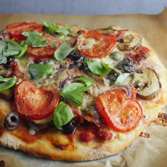 Sourdough Discard Pizza