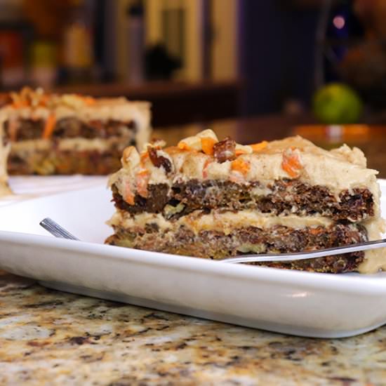 Beet Date Carrot Cake