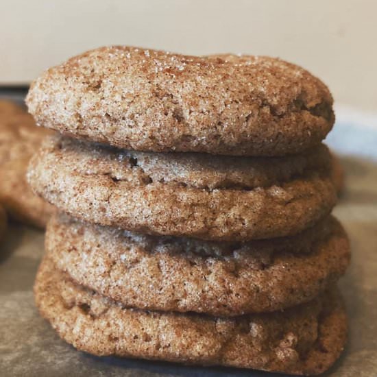 Vegan Snickerdoodle Cookies
