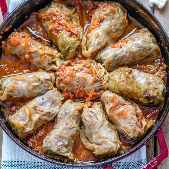Keto Stuffed Cabbage Rolls Recipe